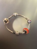 PANDORA ARMBAND 925 Silber mit 4 seltener Charm Hessen - Darmstadt Vorschau