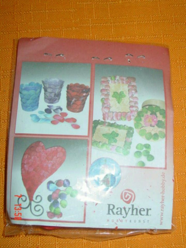 Petys, Deko-Holzblättchen von Rayher, 1,7 x 1,8 cm, 3er Set in Reichenow-Möglin