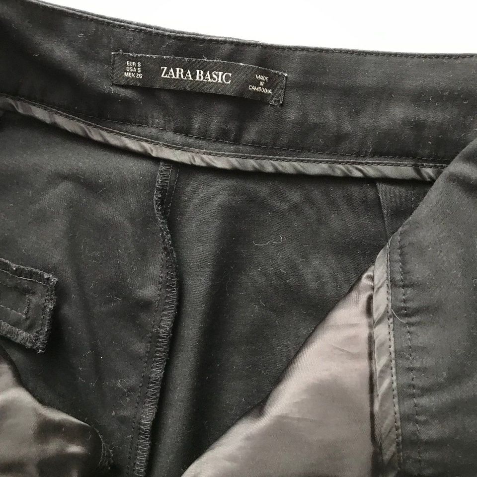 Zara Hose, schwarz Größe S (36), sehr guter Zustand! in Wiernsheim