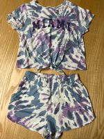 Set 2 tlg. Batik - kurze Shorts und Shirt H&M Gr 140 Bayern - Krailling Vorschau