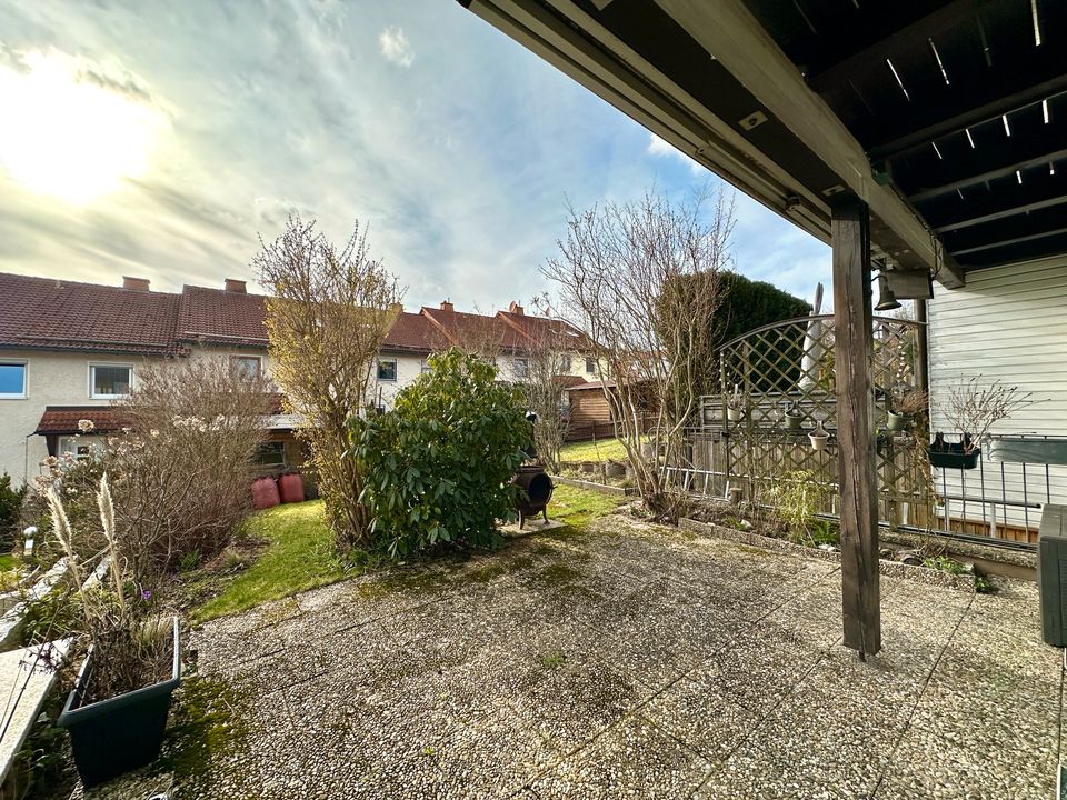 Reihenmittelhaus mit Garten und Garage im Norden Wunsiedels in Wunsiedel