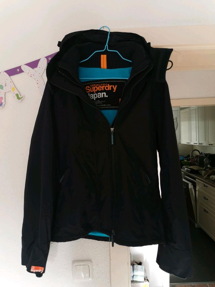 Superdry Damen Herbst / Winter Jacke Marienblau gr. L in Duisburg