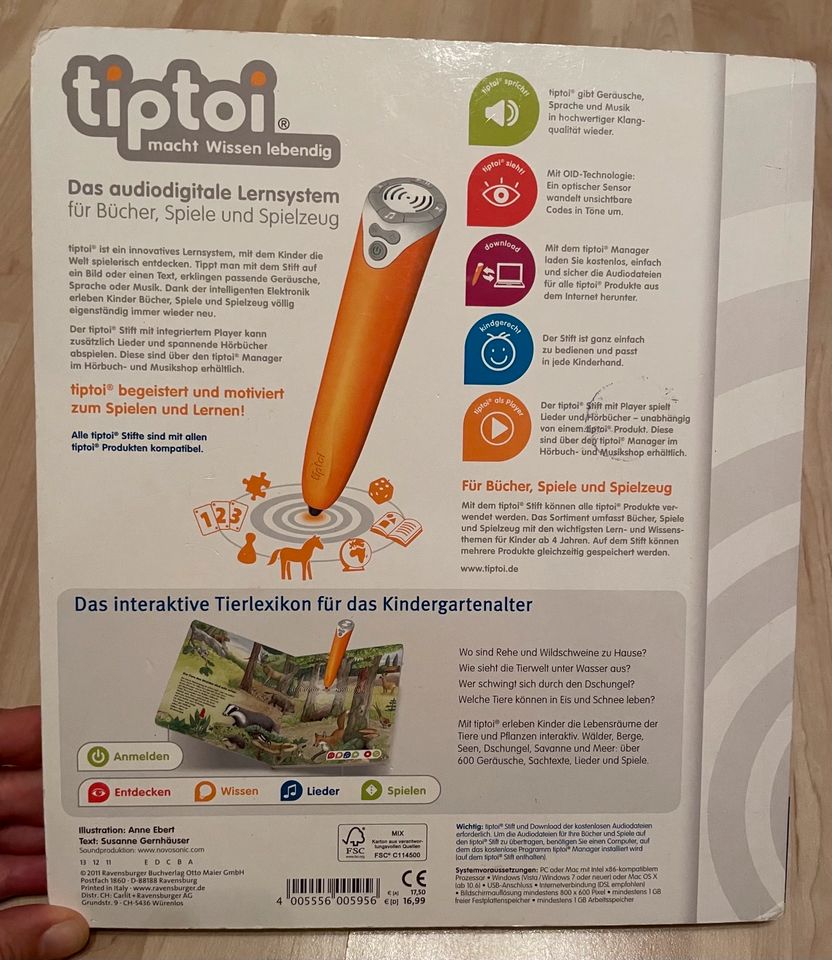 Tiptoi Buch Bilderlexikon Tiere in Berlin