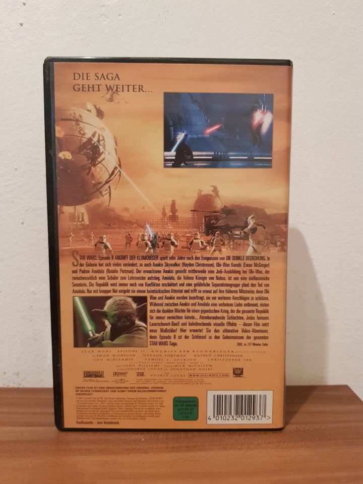 STAR WARS VHS-Kassetten Episode I, II, IV, V, VI Special Edition in Dresden