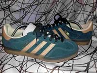 adidas Gazelle Indoor, neu, Gr. 39 1/3, petrolgrün-beige Bonn - Poppelsdorf Vorschau