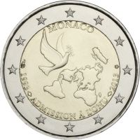 2 Euro Gedenkmünze Monaco 2013 Baden-Württemberg - Stetten am kalten Markt Vorschau