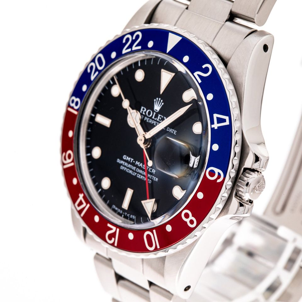 Rolex GMT-Master Pepsi Stahl 16750 1A Zustand 1982 in Hannover