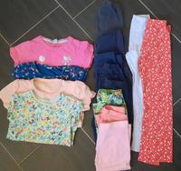 Mädchen Sommer Kleidung Paket Leggins T-Shirt 110/116 Niedersachsen - Nordhorn Vorschau