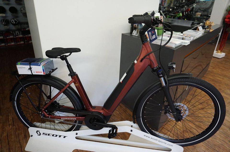 Winora Sinus N5 Rücktritt Gr.46cm Cityrad Elektrofahrrad E-Bike in Gelenau