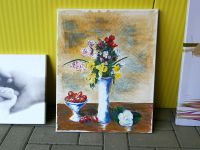 Acryl oder Öl Bild Blumen Vase still life Gemälde Dortmund - Innenstadt-Ost Vorschau