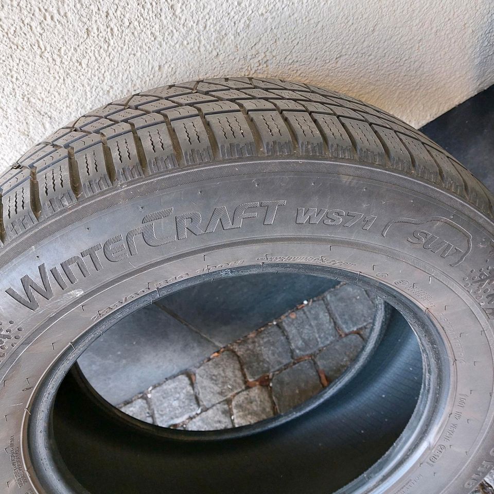 2 Winterreifen Kumho 235/60 R 16 100 H SUV in Hahnenbach