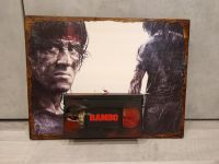 Rambo - Deko Holzbild - Stallone - Retro Style - Bluray DVD Fans Hessen - Burgwald Vorschau