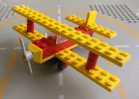 Altes LEGO Modell "Doppeldecker Flugzeug" 430 613 Sammler Selten Nordrhein-Westfalen - Borken Vorschau