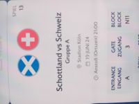 2 Tickets Schottland vs Schweiz In Köln 19.6.24 Bayern - Waging am See Vorschau
