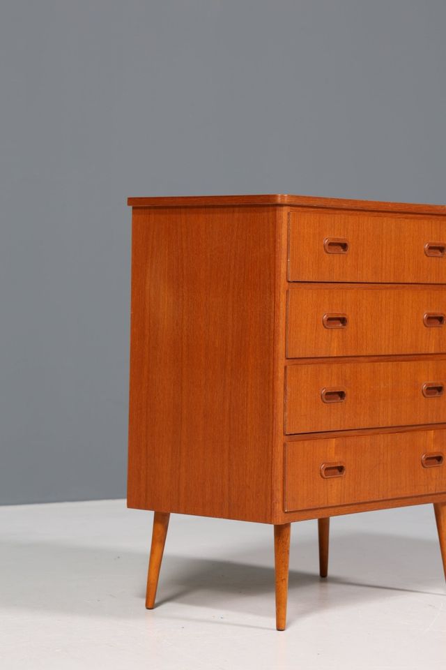 Wunderschöne Mid Century Kommode Danish Design Vintage Sideboard "Made in Denmark" Schubladenkommode Artikel-Nr.: B555 in Berlin