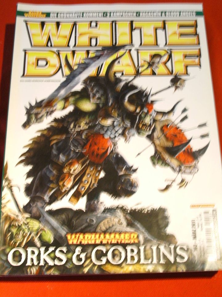 Games Workshop Hobbymagazin - White Dwarf Magazine 2011 u.a. in Berlin
