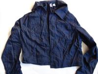 orig Vintage Crinkle Bluse blau glänzend Seiden-Style v.Go In#R74 Rheinland-Pfalz - Wershofen Vorschau