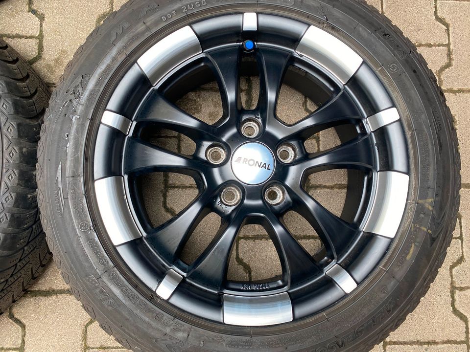 16 Zoll Audi Mercedes VW Seat Skoda 7Jx16 ET40 5x112 205/55 R16 in Klein-Winternheim