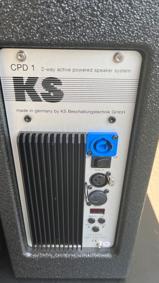 KS Audio CPD1 - PA Lautsprecher - Aktiv - NEUWERTIG in Oberzent