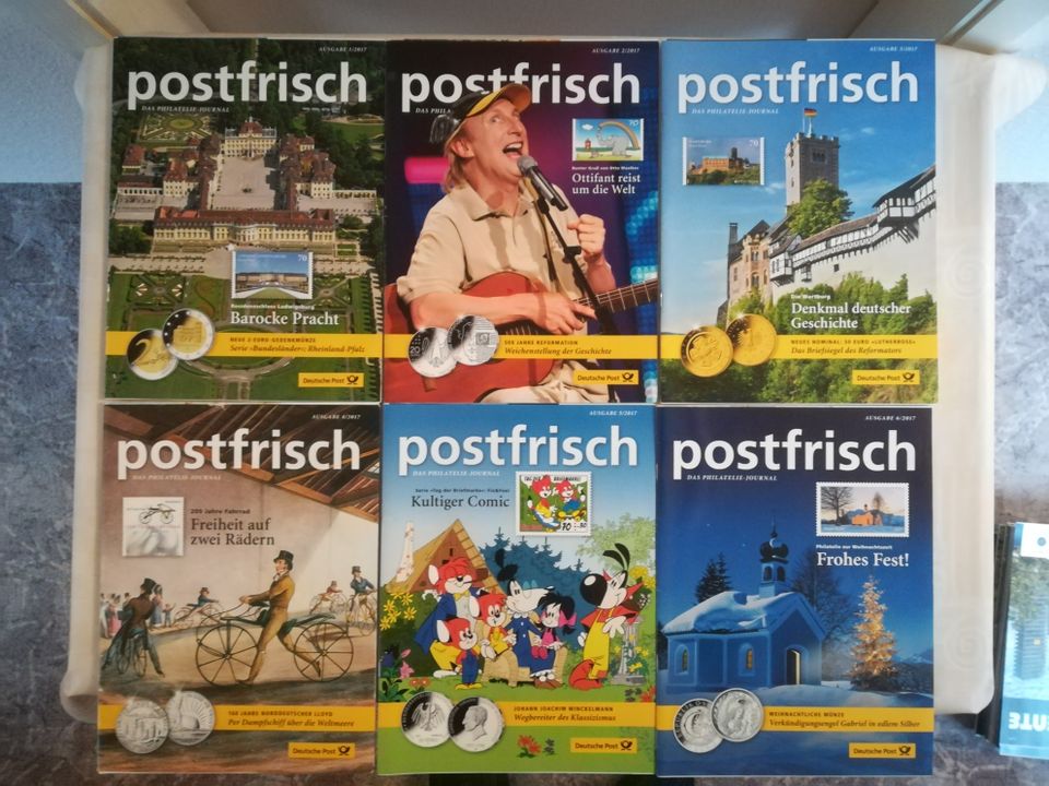 "Postfrisch" Briefmarken Zeitschrift Jahrgänge 2002 bis 2023 in Neumünster