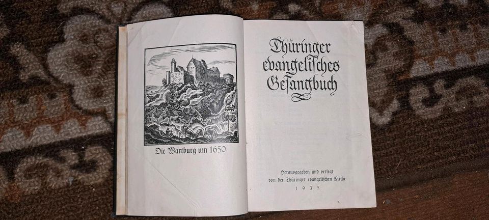 Thüringer Gesangbuch in Ilmenau