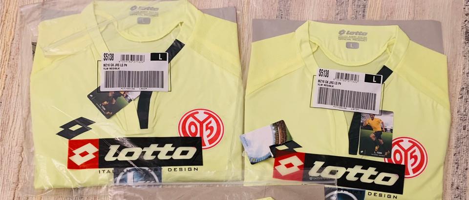 4 für 3!Text! Trikot, 05, Fußball, Mainz FSV, Bundesliga,Torwart in Mainz
