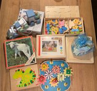Holz Paket Spielzeug für 2-4 jährige Puzzle goki Steckspiele Schwerin - Schelfstadt Vorschau