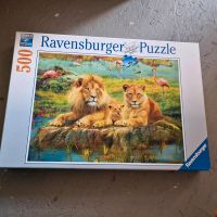 Ravensburger Puzzle Löwen 500Teile Baden-Württemberg - Rottenburg am Neckar Vorschau