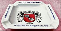alter Porzellan-Aschenbecher von Schönwald - Wappen von Mainz Hessen - Groß-Gerau Vorschau