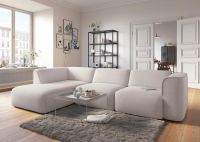 Ecksofa Merid mit Hocker in Samtcord "Creme" Neu Frankfurt am Main - Westend Vorschau