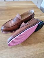 Lloyd Umi Slipper Gr. 39 Cognac/ Whiskeyfarbe Niedersachsen - Lehrte Vorschau