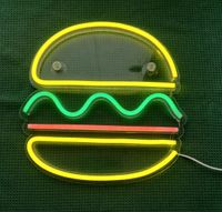 LED Leuchtreklame Schild Burger Saarland - Völklingen Vorschau