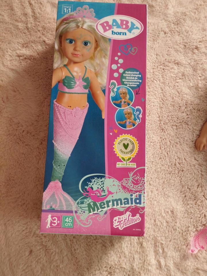 Baby Born Mermaid Spielzeug Meerjungfrau in Kaiserslautern