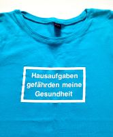 Statement T-Shirt "Hausaufgaben", Gr. 134- Rheinland-Pfalz - Osthofen Vorschau