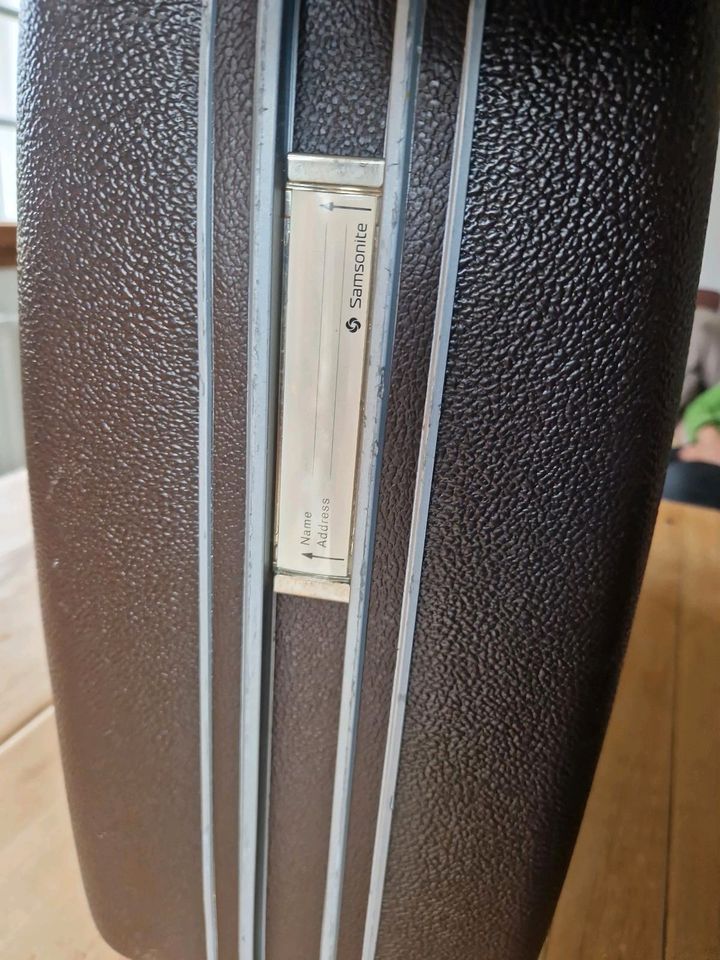 Samsonite Silhouette 70er Vintage Retro braun Koffer TOPZUSTAND in Burscheid