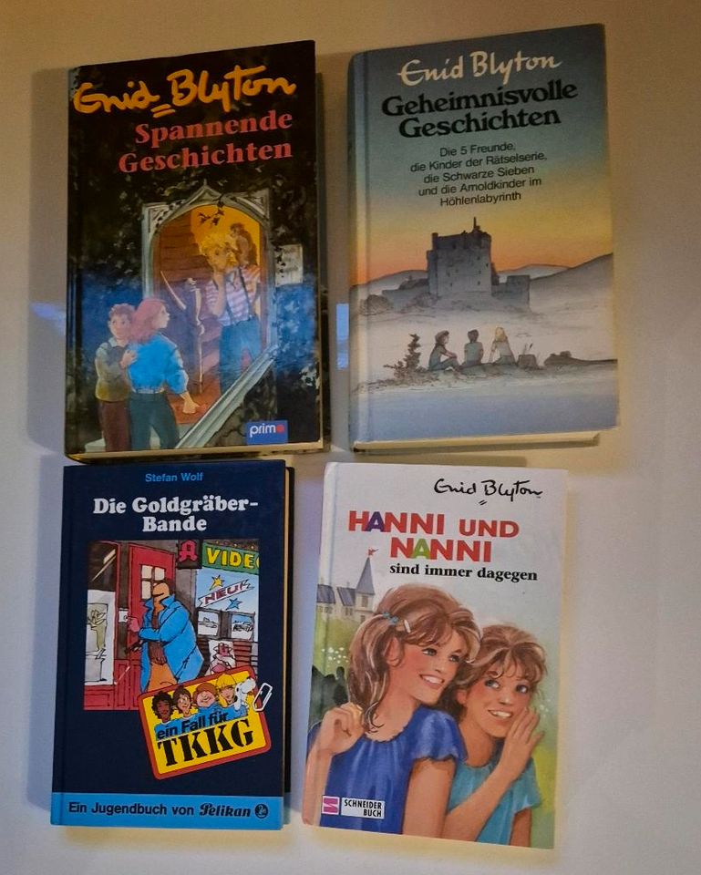 Enid Blyton 5 Freunde, TKKG, Hanni und Nanni in Hamburg