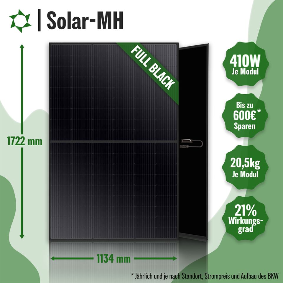 Balkonkraftwerk 1640W / SOLAR ANLAGE / PV Anlage / MWR-Deye SUN-M160G4-EU-Q0 NEW in Bielefeld