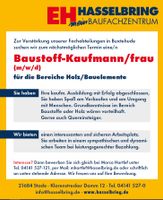  Buxtehude - Baustoffkaufmann/frau Holz/Baulemente Niedersachsen - Buxtehude Vorschau