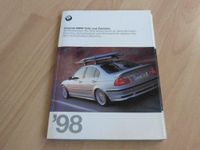 BMW Zubehör Prospekt für E34 E36 E38 Z3  von 1998 mit Preisliste Nordrhein-Westfalen - Leverkusen Vorschau
