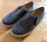 Buffalo Slipper, grau/blau, Gr.37, Leder Hannover - Vahrenwald-List Vorschau