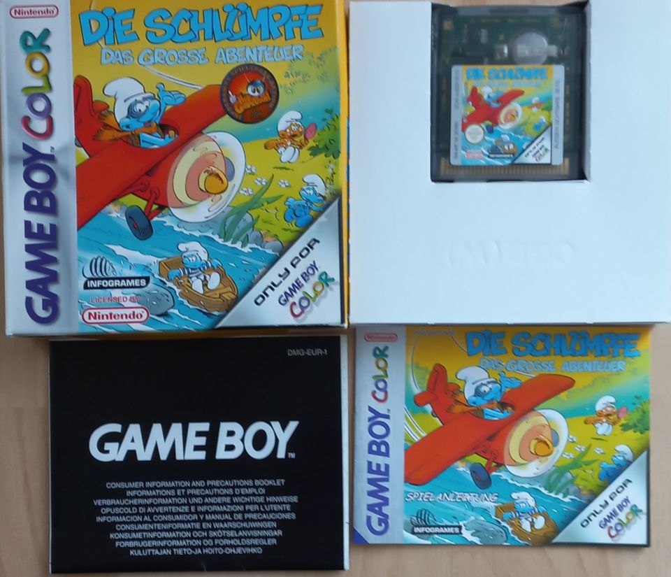 Nintendo Game Boy Tarzan, Batman, Schlümpfe, Duck usw in Bretten