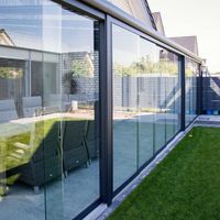 Glasschiebewand Terrassenüberdachung Glasschiebetür Glaswand Nordrhein-Westfalen - Geilenkirchen Vorschau