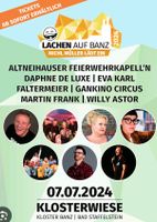 Suche 2 Karten Tribüne Lachen auf Banz 7.7.24 Bayern - Kulmbach Vorschau
