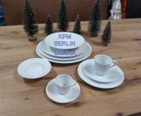 KPM Berlin URANIA weiß Gedeck Teller Suppenteller Espresso Tasse Nordrhein-Westfalen - Lage Vorschau