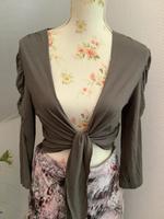 Taifun Shirtjäckchen, khaki, Gr.40 Brandenburg - Eichwalde Vorschau