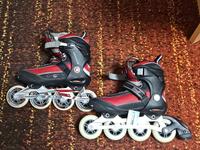 Inlineskates Inliner Rollschuhe Gr.39 neu Rot Sachsen - Großschirma Vorschau