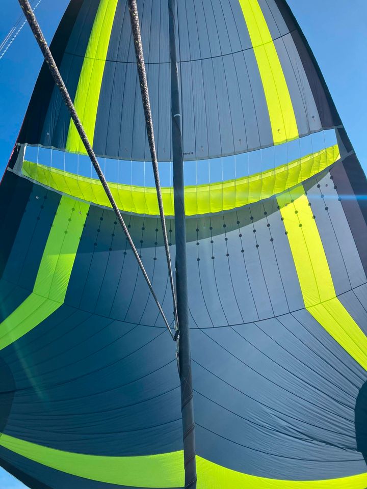 Istec Parasailor Spinnaker Gennaker 222m² Green Emotion in Wiesbaden