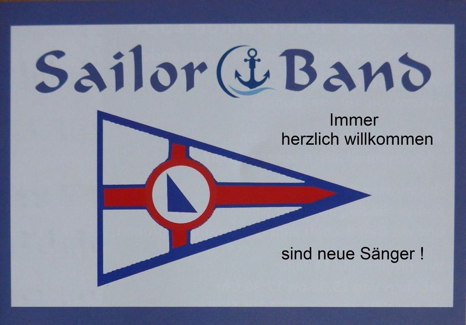 Sailor Band (Chanty Chor) Singen bringt Freude in Herford