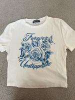 Weißes Crop Top von Tally Weijl in S Essen - Essen-Borbeck Vorschau