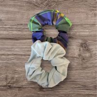 Einzigartige Scrunchies & Haargummi im 2er Set Handmade Niedersachsen - Sibbesse  Vorschau